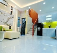 Nhà mới 36m2 ngang khủng 7.6m vài bước ra mặt tiền Hưng Phú P9Q8