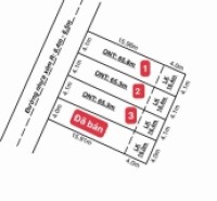 3 lô F0 siêu đẹp Đoan Xá 3 – 80m² giá chỉ 1.5x tỷ, đường nhựa 6.5m  ZALO 0567 222 555