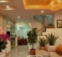 Bán nhà 4 tầng Đường số 7, Tam Bình, Thủ Đức, TP HCM. DT 82m2, sổ hồng riêng, giá 7.68 tỷ.