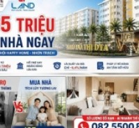 Happy Home 2PN + 2WC - Thanh toán 30% (165 Triệu) sở hữu ngay, sổ hồng riêng⁠