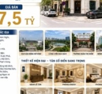 BÁN BIỆT THỰ MỸ ĐÌNH - NAM TỪ LIÊM - LÔ GÓC - DT 60 TR/TH - 200M² - 5 TẦNG - MT 12M - 77,5 TỶ