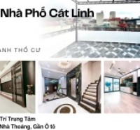 Bán nhà Phố Cát Linh, 41m2, Ngõ Nông Ô Tô, Full Nội Thất, Giá: 13.68 Tỷ, Lh: 0396935190.