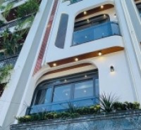 Nhà hẻm 215/59 Phan Huy Ích, Phường 14, Gò Vấp, Hẻm 6m thông, 4x14,5m, Cn 58 m2, trệt lửng 4 lầu, ST, 4PN, 6WC, Phòng Xông hơi, Full nội thất, Thang máy, 12,8 tỷ TL