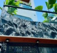 Nhà hẻm 55/10 Đường số 18, Phường 8, Gò Vấp, Hẻm 2,5m, 3 NH 3,23x11m, Cn 28,2 m2, trệt 3 lầu, ST, 3PN, 4WC, Full nội thất, 4,95 tỷ TL