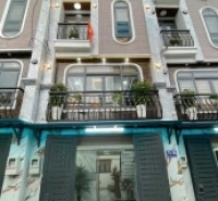 Nhà 2 MT hẻm 75/1B Nguyễn Tư Giản, Phường 12, Gò Vấp, Hẻm 4,5m, 4x12,5m, Cn 45,3 m2, trệt lửng 4 lầu, ST, 5PN, 7WC, Thang máy, Full nội thất, 9,68 tỷ TL