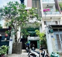 Nhà hẻm 448/11 Phan Huy Ích, Phường 12, Gò Vấp, Hẻm 6m thông, 5,5x24m, Cn 109,5 m2, trệt lửng 3 lầu, ST, 17P,  Thang máy, Thu nhập 80tr/tháng, 18,9 tỷ TL