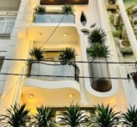 Nhà hẻm 549/85/5 Lê Văn Thọ, Phường 14, Gò Vấp, Hẻm 6m thông, 4x14m, Cn 54,6 m2, trệt lửng 3 lầu, ST, 4PN, 6WC, 1P Karaoke, 1P Spa, Full nội thất, Thang máy, 12,9 tỷ TL