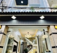 Nhà hẻm 227/3/6 Phạm Văn Chiêu, Phường 14, Gò Vấp, Hẻm 3,5m, 4x13m, Cn 50,3 m2, trệt 3 lầu, ST, 4PN, 5WC, Full nội thất, 7,48 tỷ TL