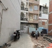 Đất hẻm 499/6/5V Quang Trung, Phường 10, Gò Vấp, Hẻm 3m, NH 4x6,75m, Cn 39,5 m2, 4,6 tỷ TL