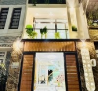 Nhà 2 MT hẻm 100/81A Thích Quảng Đức, Phường 5, Phú Nhuận, Hẻm 5m, 4 NH 5,07x13m, Cn 54,5 m2, trệt 1 lầu, 3PN, 3WC, Full nội thất, 9,8 tỷ TL