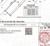 Đất 2 MT hẻm 252/32 Phạm Văn Chiêu, Phường Thông Tây Hội, Phường 9 cũ, Gò Vấp, Hẻm 8m thông, 5,1x25m, Cn 100,9 m2, 12,5 tỷ TL