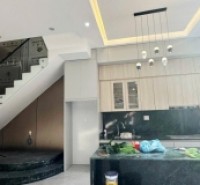 ♥ Nhà Mai Lão Bạng, 108m2, ngang 5.5m, 3 mê mới tinh, Hiện Đại, Nội Thất Ngoại, 6.37 tỷ