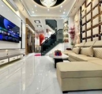 Nhà đẹp rực rỡ 4 tầng, Huỳnh Thị Đồng, xe hơi ngủ trong nhà, hơn 9 tỷ