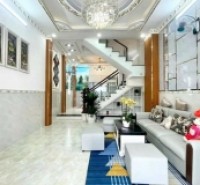 NHÀ HẺM XE HƠI, CẠNH PHÚ MỸ HƯNG, HƠN 5 TỶ, 3 TẦNG KIÊN CỐ