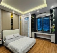 Bán nhà hoàng mai 5 tầng long lanh ngõ thông kinh doanh nhỏ