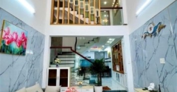 Hẻm 6m thông, Nguyễn Tư Giản, P12, 4 tầng tặng nội thất, 4.85 tỷ
