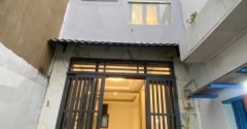 Nhà nở hậu 6m Mạc Vân P13Q8 (P.Chánh Hưng), ko lộ giới