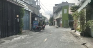 Nhà đường 385, gần Lê Văn Việt, Hẻm xe hơi thông, 1 sẹc,3 tầng 55m2