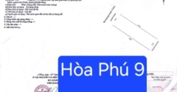 Bán đất đường 7,5m đường Hòa Phú 9 (Gò Nảy 6) - rẽ nhất thị trường