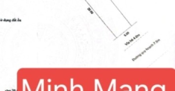 Mặt tiền 10,5m kinh doanh sầm uất - đường Minh Mạng