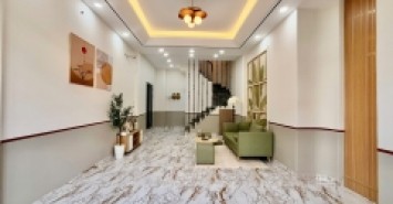 Nhà mới sang trọng mặt tiền chính Hưng Phú P8Q8 3lầu