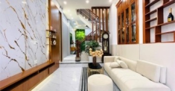 Nhà 4 Tầng full Nội thất, Phòng Xông hơi, DT 4.1x12m, Phạm Văn Chiêu, Gò Vấp.