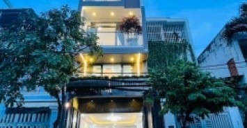 Nhà MT 114 Đường số 19, Phường 8, Gò Vấp, MT 10m, 4x20m, Cn 74,7 m2, trệt lửng 4 lầu, ST, 7PN, 8WC, Full nội thất, Thang máy, 18,5 tỷ TL
