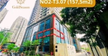 Bán lô góc sàn văn phòng 157,5m2 - Sở hữu lâu dài đỉnh nhất quận Thanh Xuân tiền thuê 470tr/năm