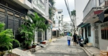 TÂN BÌNH GIÁP QUẬN 10 , HẺM THÔNG CÁCH 2 CĂN RA MẶT TIỀN, 40M2 , CHỈ 3,X TỶ TL MẠNH