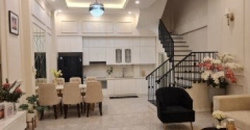 BÁN NHÀ BỒ ĐỀ 55M 5 TẦNG Ô TÔ QUA CỔNG NỞ HẬU - VIEW HỒ HỒ THÔNG HỒNG TIẾN CHỈ 6 TỶ 1