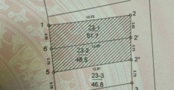 Nhà tôi cần bán mảnh thổ cư ở miêu nha 46,8m - đường rộng 7m kinh doanh otô tải đỗ cửa - giá muốn bán 2ty180tr