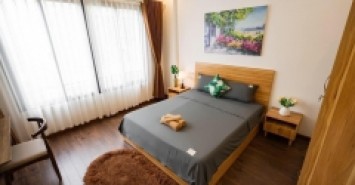 nhà xây khung cột - bê tông - cốt thép - nhà đẹp - quan hoa - giá 12.5 tỷ