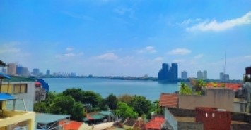 BÁN NHÀ SÁT MẶT HỒ PHỐ TRÍCH SÀI-TÂY HỒ-Ô TÔ - THANG MÁY- 5 PHÒNG KHÉP KÍN - VIEW HỒ TÂY-KD
