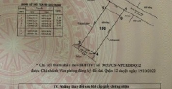 Đất đẹp 6x23m hẻm xe tải, gần full thổ cư, xây biệt thự, kho xưởng...