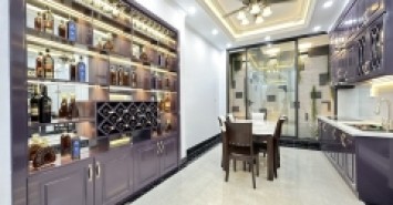 Nhà mới, ở luôn phố Thịnh Quang, DTXD45m2 x 5 tầng, full nội thất. 0338080356
