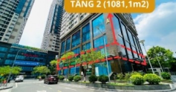 Bán gấp lô góc sàn văn phòng 1081,1m2 - Sở hữu lâu dài siêu hiếm quận Thanh Xuân - Sẵn khách thuê