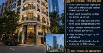 BÁN TÒA APARTMENT LIỄU GIAI - BA ĐÌNH -  Ô TÔ TRÁNH - 9 TẦNG THANG MÁY -DT 180 TRIỆU/THÁNG - 105M² -  67 TỶ