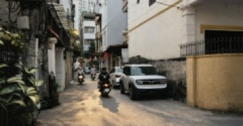 bán nhà Hồng Tiến, 54m x 5 tầng, ngõ thông, full nội thất, ôtô vào nhà