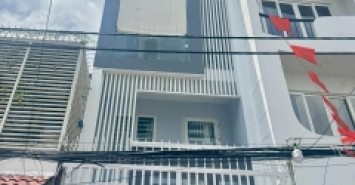 **Bán nhà hxh Lạc Long Quân** phường 10, Tân Bình; 4 tầng (5x15) 9 tỷ