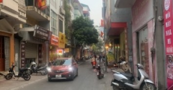 bán nhà Ngọc Lâm, 95m x 5 tầng, mặt tiền 6.4m, gara ôtô, vỉa hè, ôtô tránh