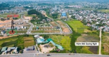 Lô góc biệt thự 2 diện KDC Sơn Tịnh 577, 275m2, giá 3140 triệu