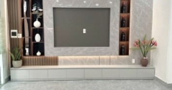 Nhà 4 tầng 1 tum Đồng Thiện - 3 mặt thoáng - Vài bước tới Aeon Mall - Giá chỉ 3,95 tỷ