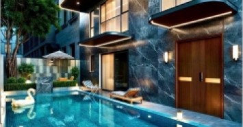 Siêu phẩm Nguyễn Sơn, 2 mặt ôtô tránh, 145m x 7 tầng, mặt tiền 10m, thang máy, bể bơi, full nội thất Luxury