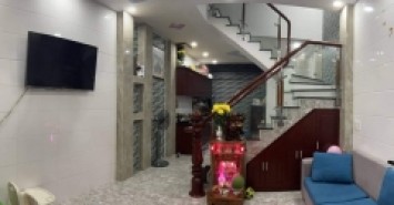 BÁN NHÀ ĐƯỜNG HỒ VĂN TƯ GẦN CHỢ THỦ ĐỨC, 42M2, 3TY8