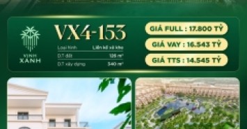 BÁN NHÀ LIỀN KỀ VINHOMES OCENPARK 3: 126M2- 4 TẦNG- 14 TỶ