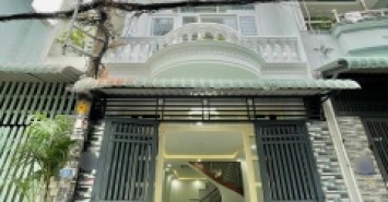 Nhà hẻm 32/24 Đường số 9, Phường 9, Gò Vấp, Hẻm 4m thông, 4x16m, Cn 59 m2, trệt 3 lầu, ST, 5PN, 4WC, 6,6 tỷ TL