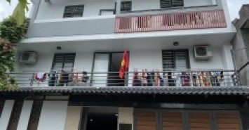 Bán CHDV Hẻm 198/8 Đường Số 3, Phường 9, Gò Vấp Diện tích: 10,5x21m , Cn 208,7 m2, 2 MT hẻm trước sau Nhà 1 trệt 5 lầu với 35 phòng và 1 căn penhouse với diện tích 220 m2, 2PN  Đường 6m thông, Giá: 29,9 tỷ TL
