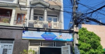 Nhà 2 MT hẻm 549/58A Lê Văn Thọ, Phường 14, Gò Vấp, Hẻm 10m thông, 4x17m, Cn 66,9 m2, trệt lửng 3 lầu, ST, 5PN, 6WC, 9,9 tỷ TL