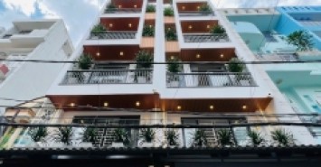 Nhà hẻm 76/14 Đường số 9, Phường 9, Gò Vấp, Hẻm 6m thông, 4 NH 4,2x23m, trệt lửng 4 lầu, ST, 5PN, 7WC, Full nội thất, Thang máy, 13,5 tỷ TL