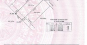 Đất hẻm Lê Đức Thọ, Phường 15, Gò Vấp, Hẻm 8m thông, 5x16m, Cn 80 m2, 8,55 tỷ TL